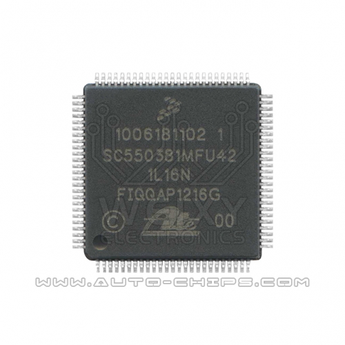 1006181102 1 SC550381MFU42 1L16N chip use for automotives ABS ESP