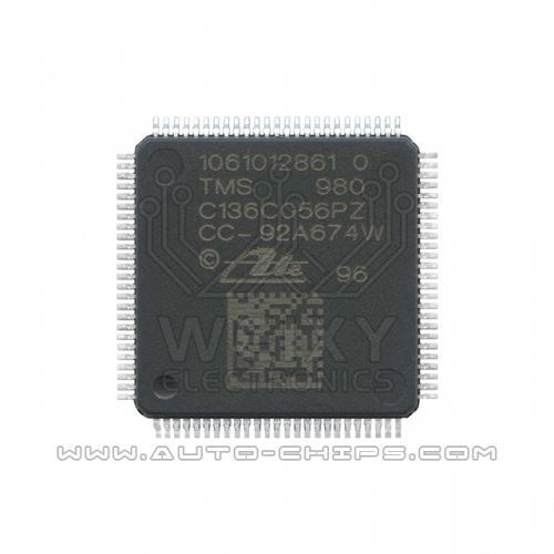1061012861 0 TMS 980 C136C056PZ chip use for automotives ABS ESP
