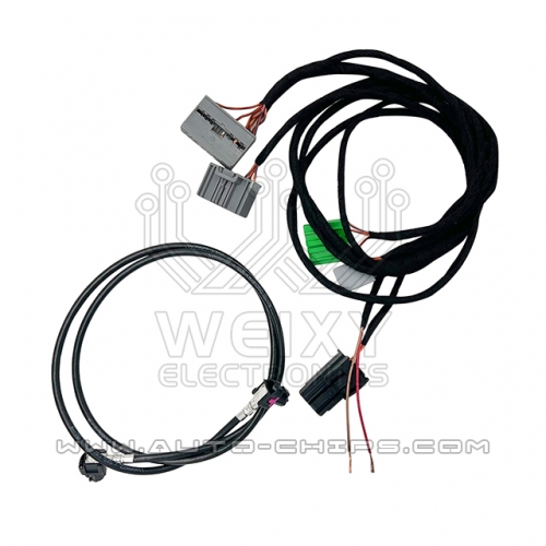 Test platform cable for Volvo radio