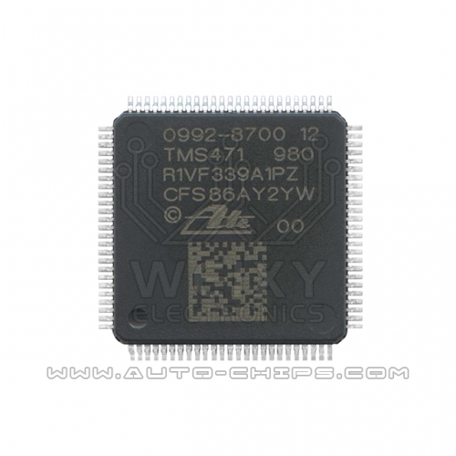 0992-8700 12 TMS471 980 R1VF339A1PZ chip use for automotives ABS ESP