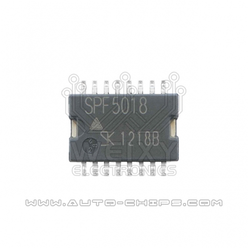 SPF5018 commonly used vulnerable driver chips for excavator ECM
