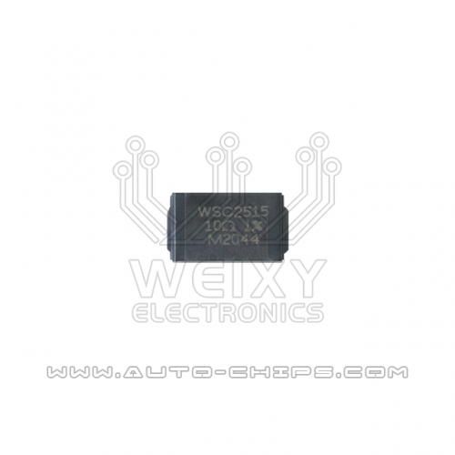 WSC-1 WSC2515 10R resistor use for automotives ECU