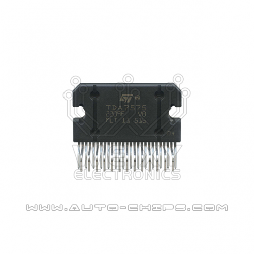 TDA7575 chip use for automotives radio amplifier
