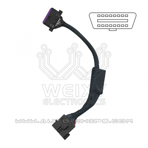 CAN Blocker Filter for Porsche 992 OBD - with cable