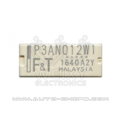 P3AN012W1 relay use for automotives
