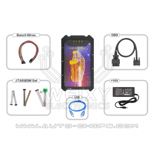 Microtronik Hexprog II Hexprog2 Chip Tuning Tool Full Set