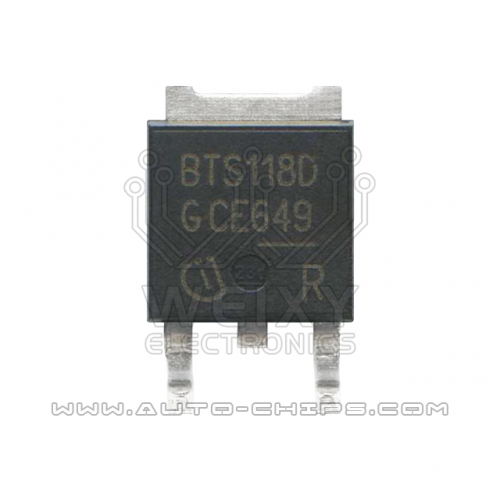 BTS118D   commonly used vulnerable driver chip for automobiles