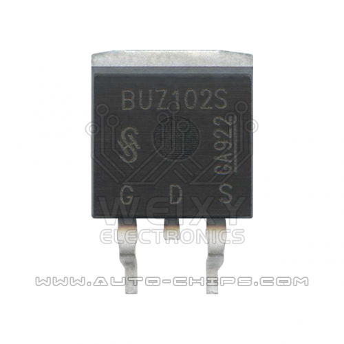 BUZ102S  commonly used vulnerable driver chips for Benz W220 dashboard