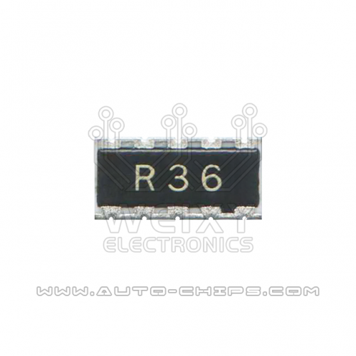 R36 resistor for automotives