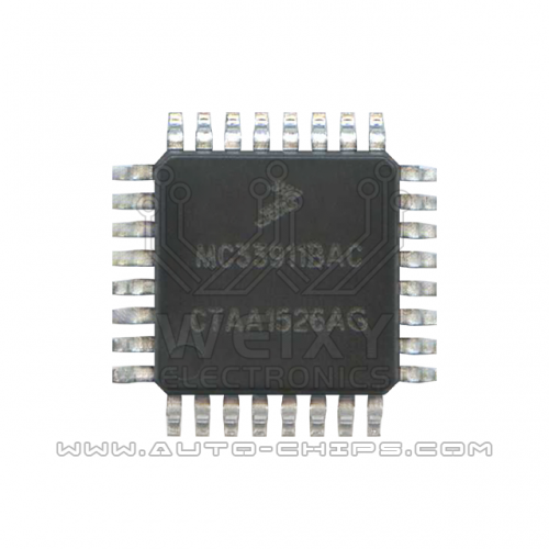 MC33911BAC   commonly used vulnerable driver chip for automobiles