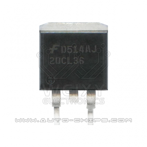 20CL36  Commonly used vulnerable Ignition driver chip for automotive ECU