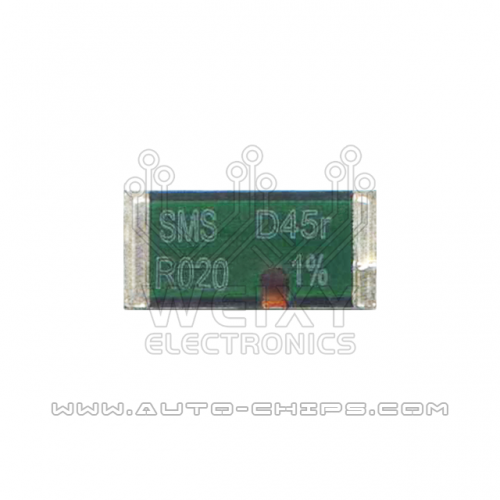 SMS R020 high-precision alloy power resistors for automotives