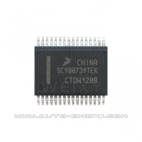 SC900739TEK  commonly used vulnerable driver chip for automotive BCM and ECU