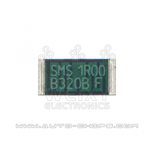 SMS 1R00 high-precision alloy power resistors for automotives