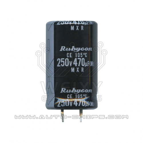 250v 470uF capacitor use for automotives ECU