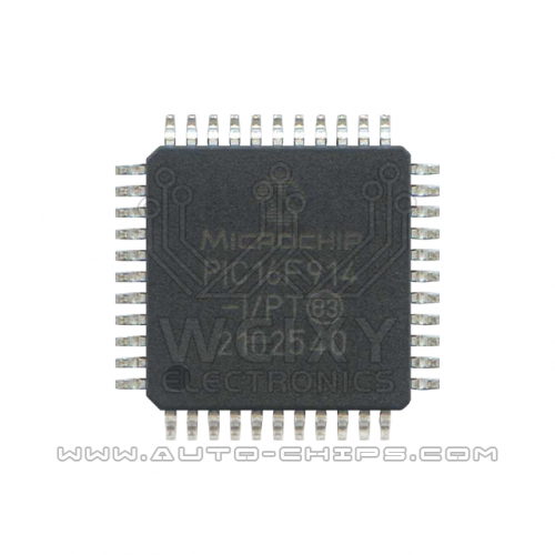 PIC16F914-I PT MCU chip use for automotives